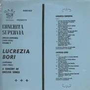 Conchita Supervia, Lucrezia Bori - Volume 7 / A concert of English Songs