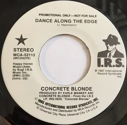 Concrete Blonde - Dance Along The Edge
