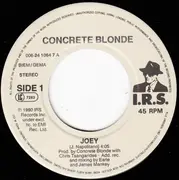 7inch Vinyl Single - Concrete Blonde - Joey