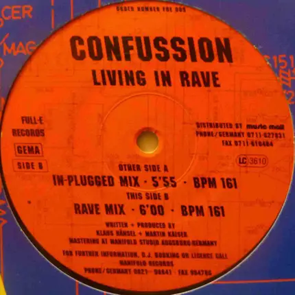 Confusion - Living In Rave