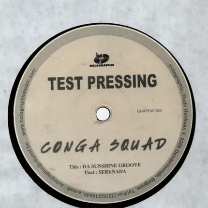 Conga Squad - Da Sunshine Groove
