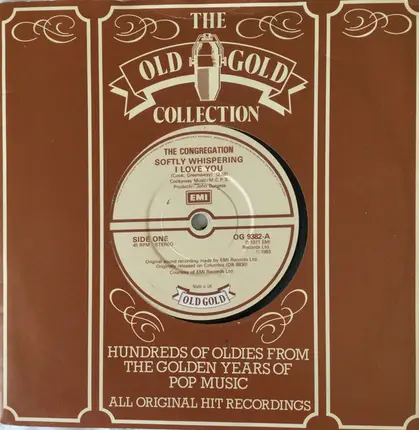 Congregation / David & Jonathan - Softly Whispering I Love You / Lovers Of The World Unite