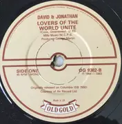 7inch Vinyl Single - Congregation / David & Jonathan - Softly Whispering I Love You / Lovers Of The World Unite