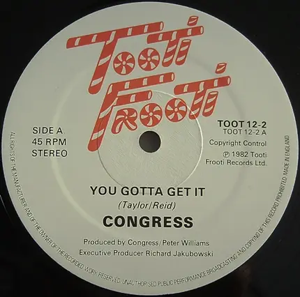 Congress - You Gotta Get It