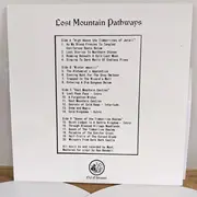 Double LP - Coniferous Myst - Lost Mountain Pathways - White Vinyl, Ltd Ed. Poster