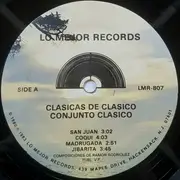 LP - Conjunto Clasico - Clasicas De Clasico
