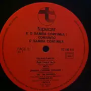 LP - Conjunto O Samba Continua - ...E O Samba Continua!