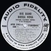 LP - Conjunto Oscar Castro Neves - Big Band Bossa Nova