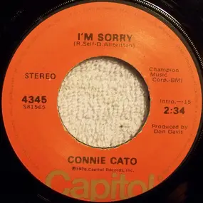 Connie Cato - I'm Sorry