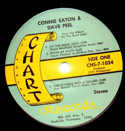 Connie Eaton & David Peel - Hit The Road Jack / Rings Of Gold / Our Divorce Was A Failure / It Takes Two / No Rest For The Wick