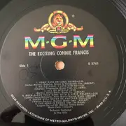 LP - Connie Francis - The Exciting Connie Francis