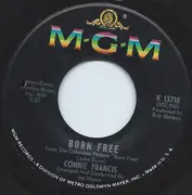 7inch Vinyl Single - Connie Francis - Time Alone Will Tell (Non Pensare A Me) / Born Free