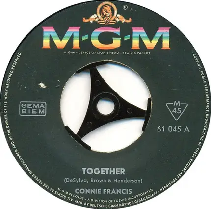 Connie Francis - Together