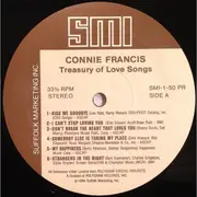 LP - Connie Francis - Treasury Of Love Songs