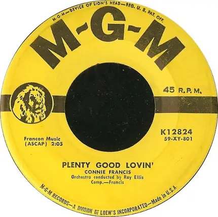 Connie Francis - You're Gonna Miss Me