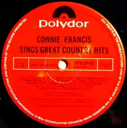 LP - Connie Francis - Connie Francis Sings Great Country Hits
