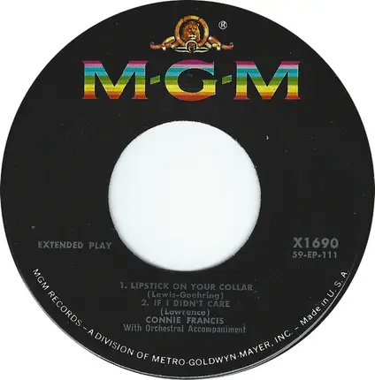 Connie Francis - Connie's Greatest Hits, Vol. 3