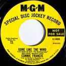 7inch Vinyl Single - Connie Francis - Gone Like The Wind