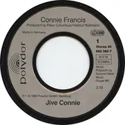 7inch Vinyl Single - Connie Francis - Jive Connie