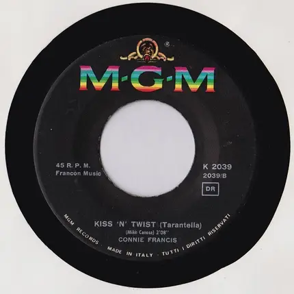 Connie Francis - Mister Twister (In Italiano)