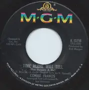 7inch Vinyl Single - Connie Francis - Time Alone Will Tell (Non Pensare A Me) / Born Free