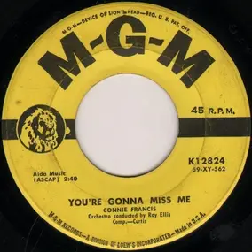 Connie Francis - You're Gonna Miss Me