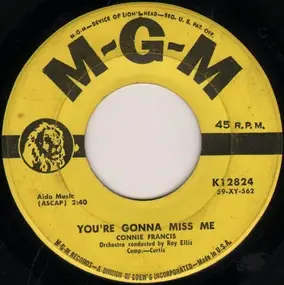 Connie Francis - You're Gonna Miss Me