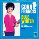 7inch Vinyl Single - Connie Francis - Blue Winter