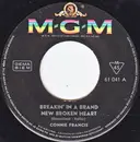 7inch Vinyl Single - Connie Francis - Breakin' In A Brand New Broken Heart