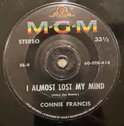 Connie Francis - I Almost Lost My Mind / Come Back To Sorrento
