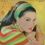 LP - Connie Francis - I Really Don't Want To Know - Obi
