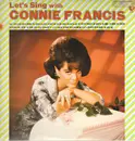 LP - Connie Francis - Let's Sing With Connie Francis - Original japanese pressing