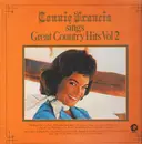 LP - Connie Francis - Sings Great Country Hits Vol. 2