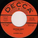 7inch Vinyl Single - Connie Hall - Second Best / Mark On My Finger