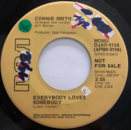 Connie Smith - I Don't Want Your Memories (I Just Want You)