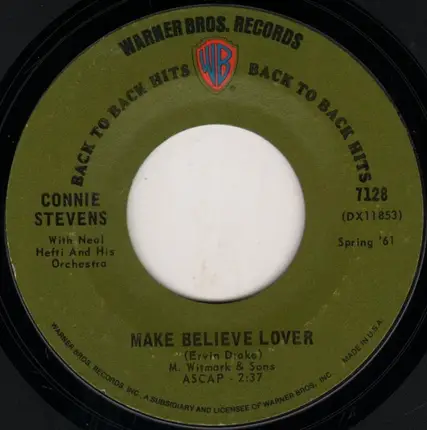 Connie Stevens - Sixteen Reasons / Make Believe Lover