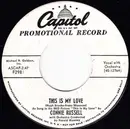 7inch Vinyl Single - Connie Russell - This Is My Love / All Of You