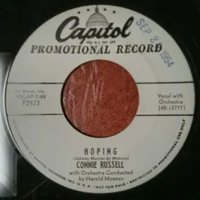 Connie Russell - Hoping / Closer, Closer, Closer.