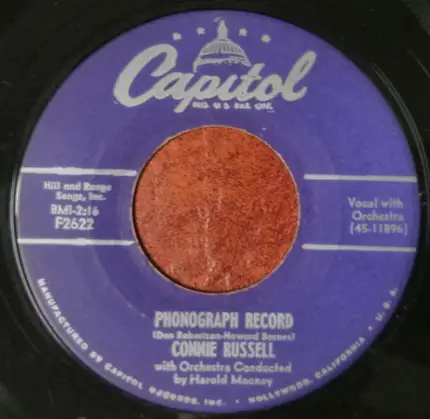 Connie Russell - Phonograph Record / Sighs