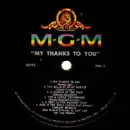 LP - Connie Francis - My Thanks To You