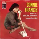 7inch Vinyl Single - Connie Francis - Breakin' In A Brand New Broken Heart