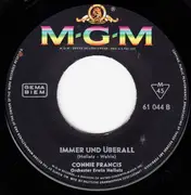 7inch Vinyl Single - Connie Francis - Einmal Komm' Ich Wieder