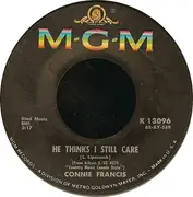 7inch Vinyl Single - Connie Francis - I Was Such A Fool (To Fall In Love With You) / He Thinks I Still Care