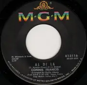 7inch Vinyl Single - Connie Francis - I'm Gonna' Be Warm This Winter / Al Di La