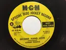 7inch Vinyl Single - Connie Francis - Second Hand Love / Gonna Git That Man - Promo Copy