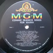 LP - Connie Francis - Sings For Mama
