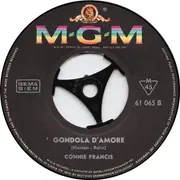 7inch Vinyl Single - Connie Francis - Wenn Du Gehst / Gondola D'Amore
