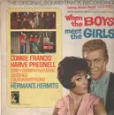 LP - Connie Francis, Sam The Sham And The Pharaohs - When The Boys Meet The Girls - The Original Sound Track Recording