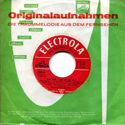 Conny Froboess - Jolly Joker / Hey Boys - How Do You Do