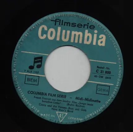 Conny Froboess - Midi-Minette / Kleine Lucienne